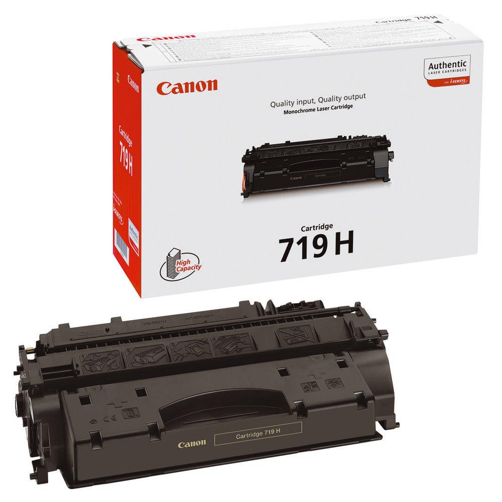 Cartouches de toner - Canon crg 719h bk cartouche de toner 1 pice(s) original noir