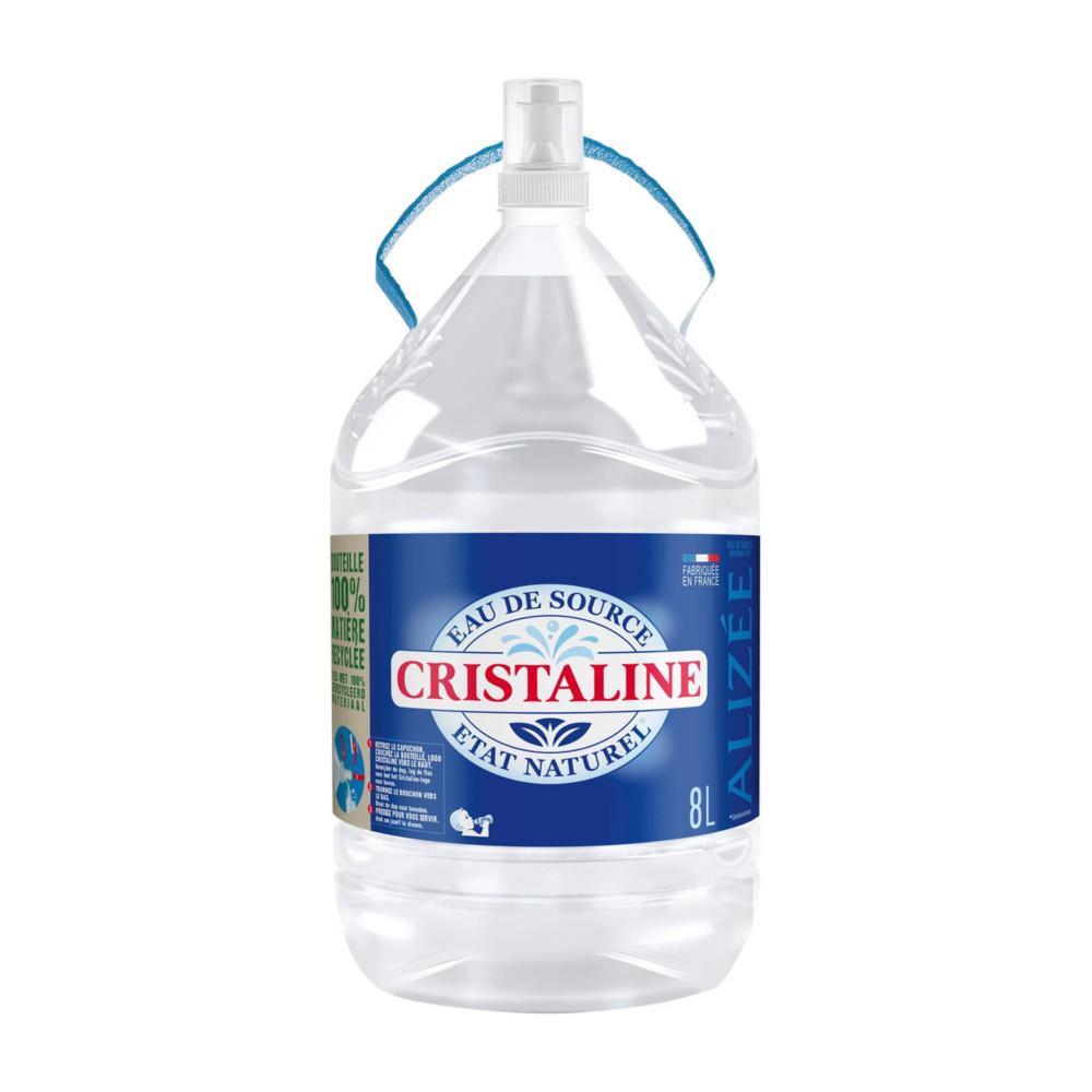 Eau min�rale plate Cristaline - Bonbonne 8 L