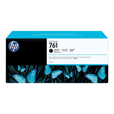 Hp 761 cartouche d'encre designjet noir mat, 775 ml