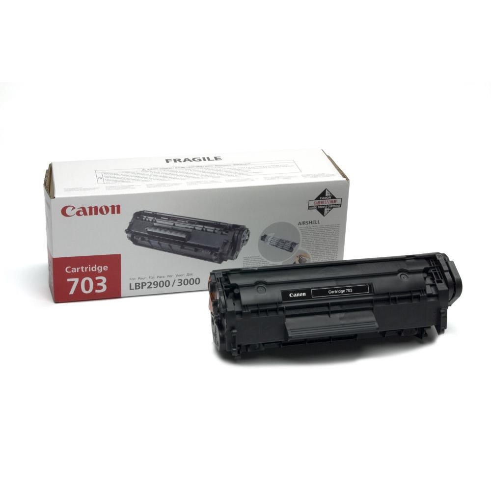 Cartouches de toner - Canon toner crg703 black cartouche de toner 3 pice(s) original noir