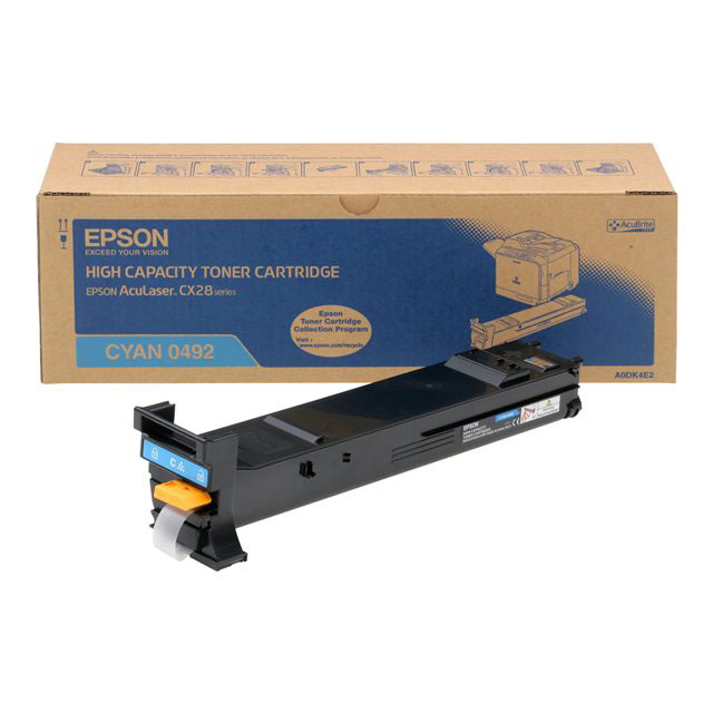 Cartouches de toner - Epson toner cyan haute capacit (8 000 p)