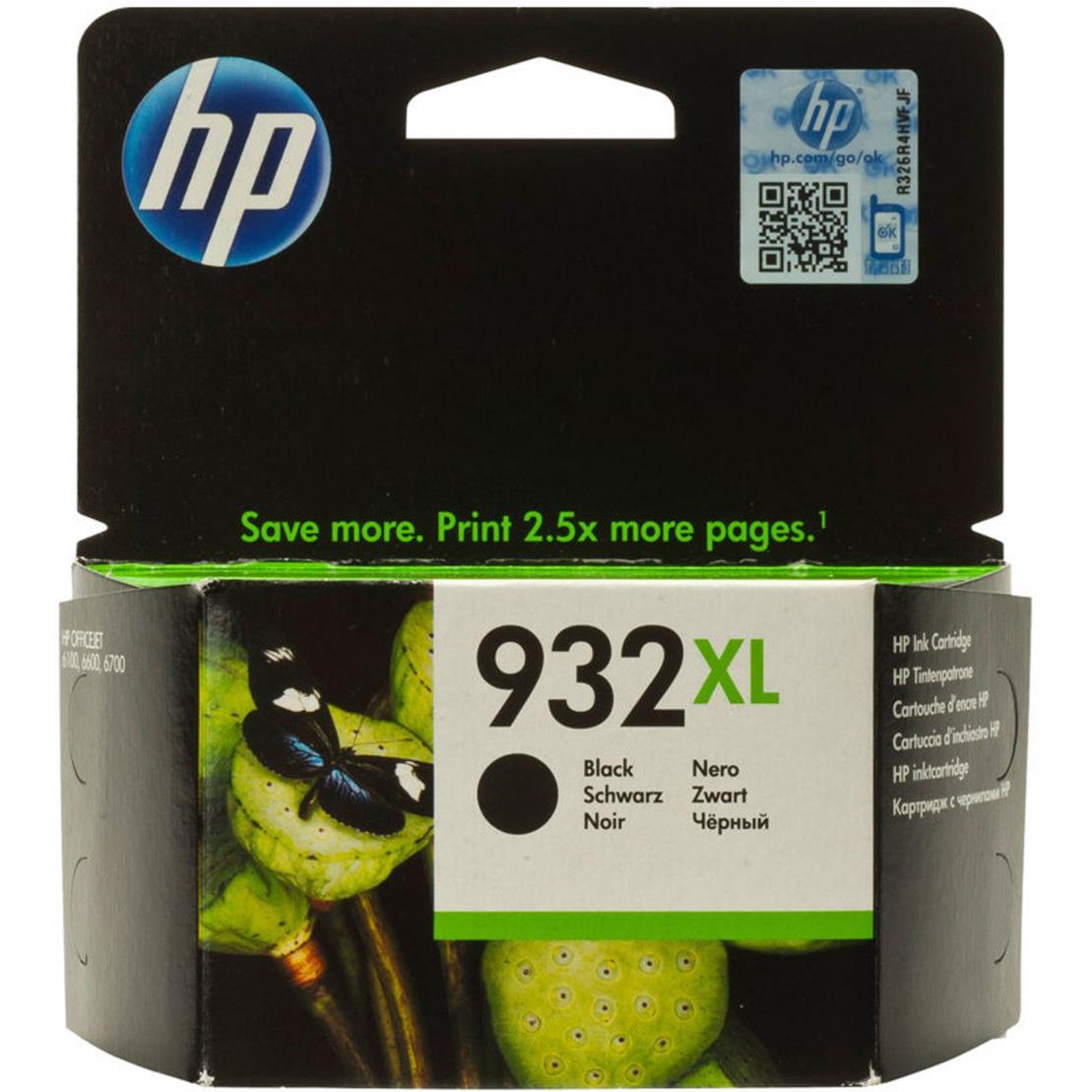 Cartouches pour imprimantes - Hp 932xl cartouche d'encre noir grande capacit authentique