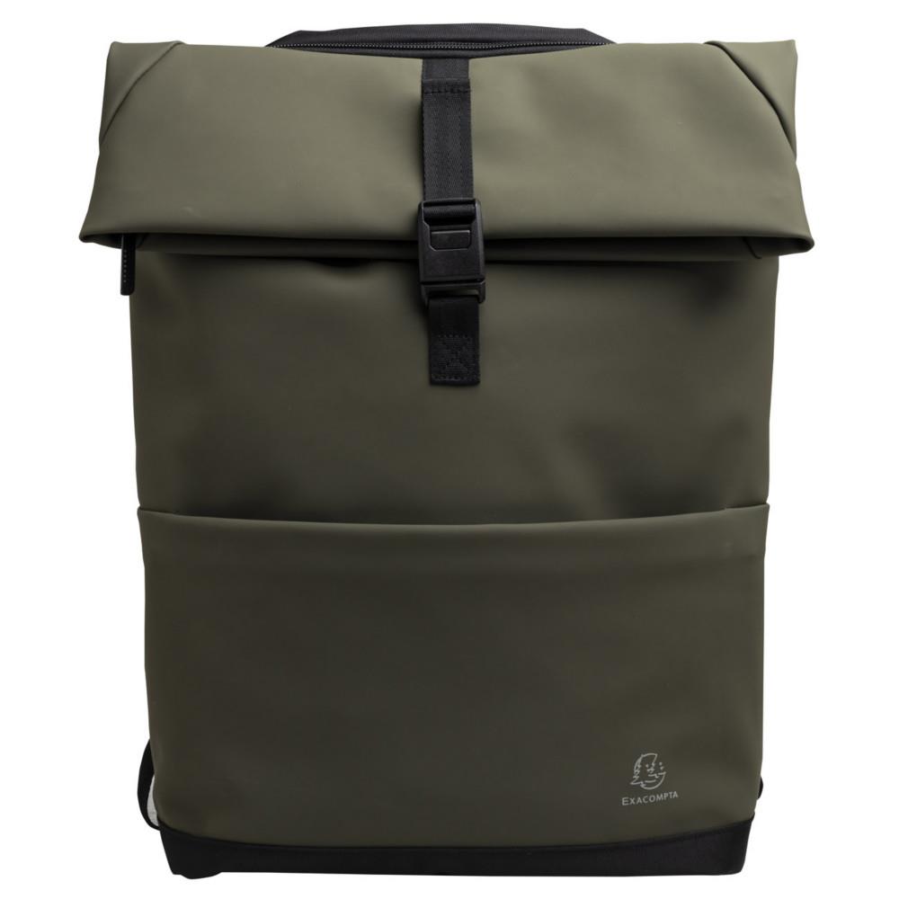 Sac  dos impermable Exacompta Exactive Young - 2 compartiments et fermeture clair - Kaki