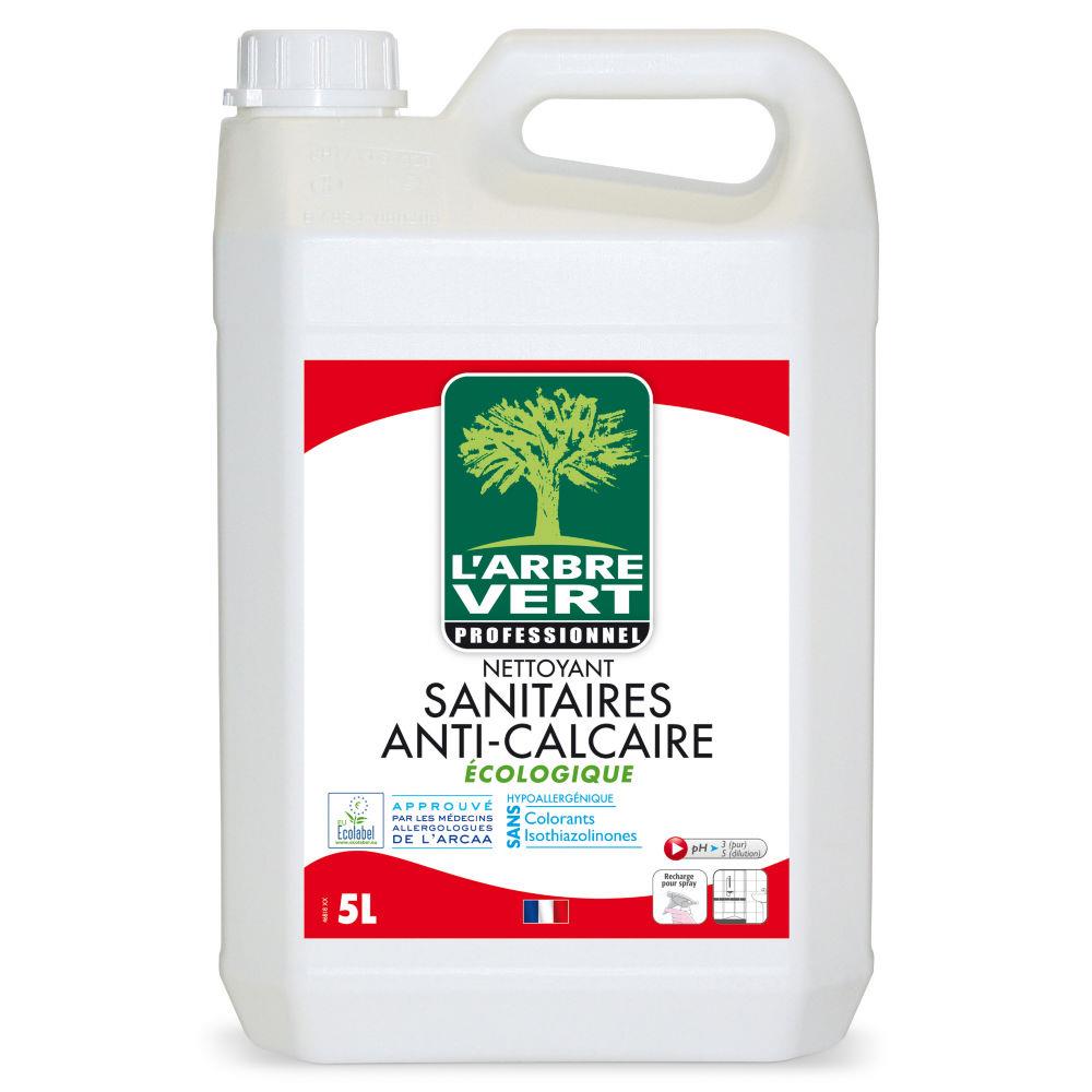 Nettoyant sanitaires anticalcaire cologique Arbre Vert - 5L