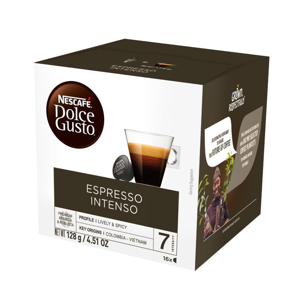 Caf Nescaf Dolce Gusto Espresso Intense - Bote de 16 capsules