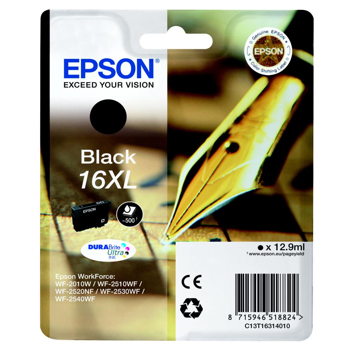 Cartouches pour imprimantes - Epson pen and crossword cartouche "stylo  plume" 16xl - encre durabrite ultra n