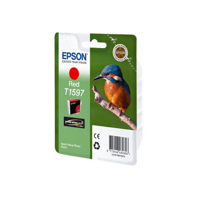 Cartouches pour imprimantes - Epson cartouche "martin-pcheur" - encre ultrachrome hi-gloss2 rouge