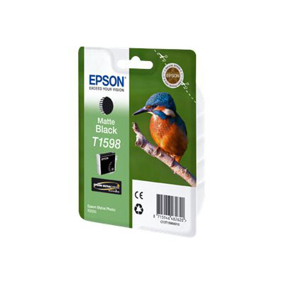 Cartouches pour imprimantes - Epson cartouche "martin-pcheur" - encre ultrachrome hi-gloss2 noir mat