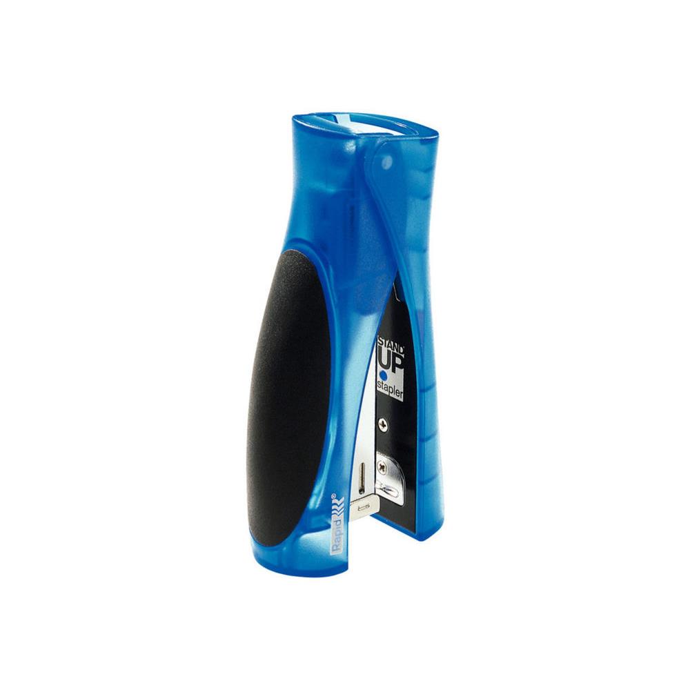 Agrafeuse NXT Rapid - bleu translucide - agrafes 24/6 et 26/6 - capacit 12 feuilles