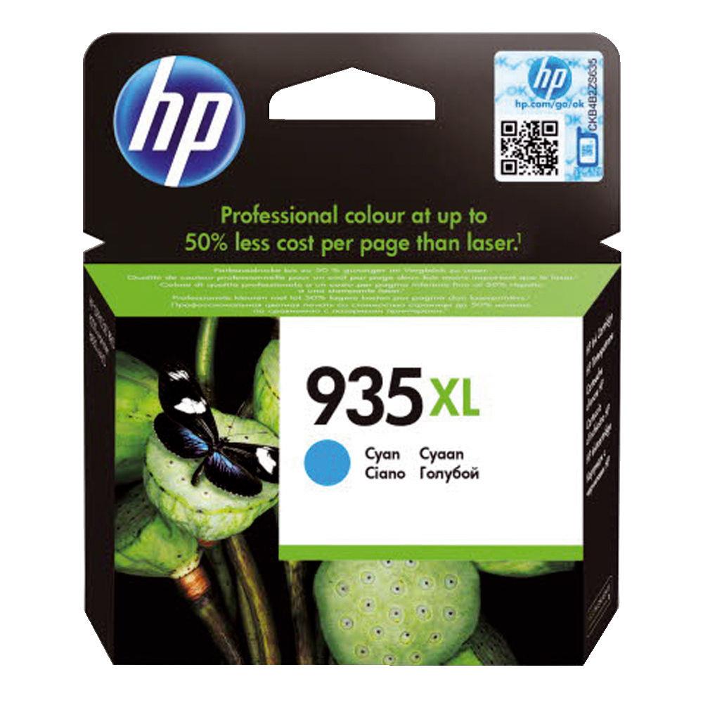 Cartouches pour imprimantes - Hp 935xl cartouche d'encre cyan authentique grande capacit