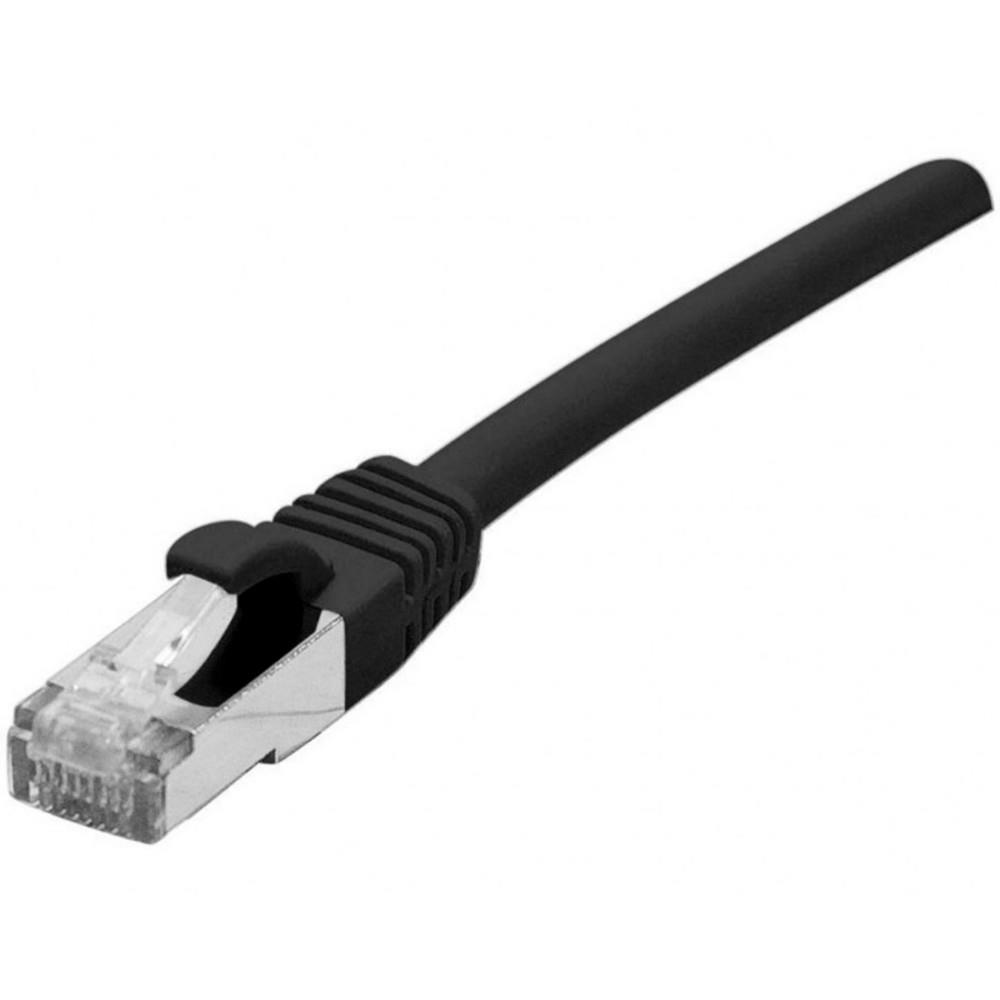 C�ble r�seau RJ45 CAT. 6A Ethernet  - Blind� S/FTP TPE - D�bit jusqu'� 10 Gbps - 5 m - Noir