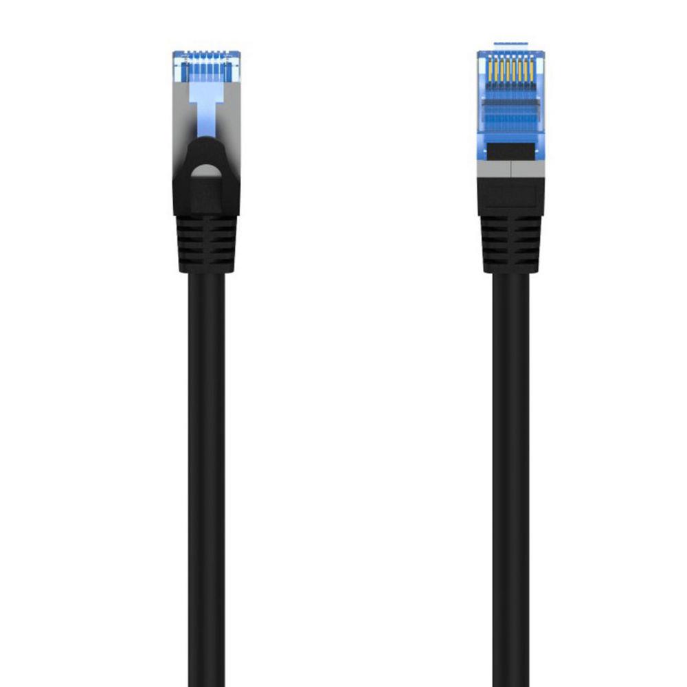 Hama 00300008 cble de rseau noir 5 m cat6a s/ftp (s-stp)