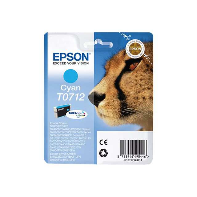 Cartouches pour imprimantes - Epson cheetah cartouche "gupard" - encre durabrite ultra c