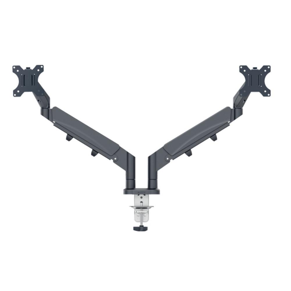 Bras support cran double Leitz Ergo pour 2 crans classiques - Gris fonc