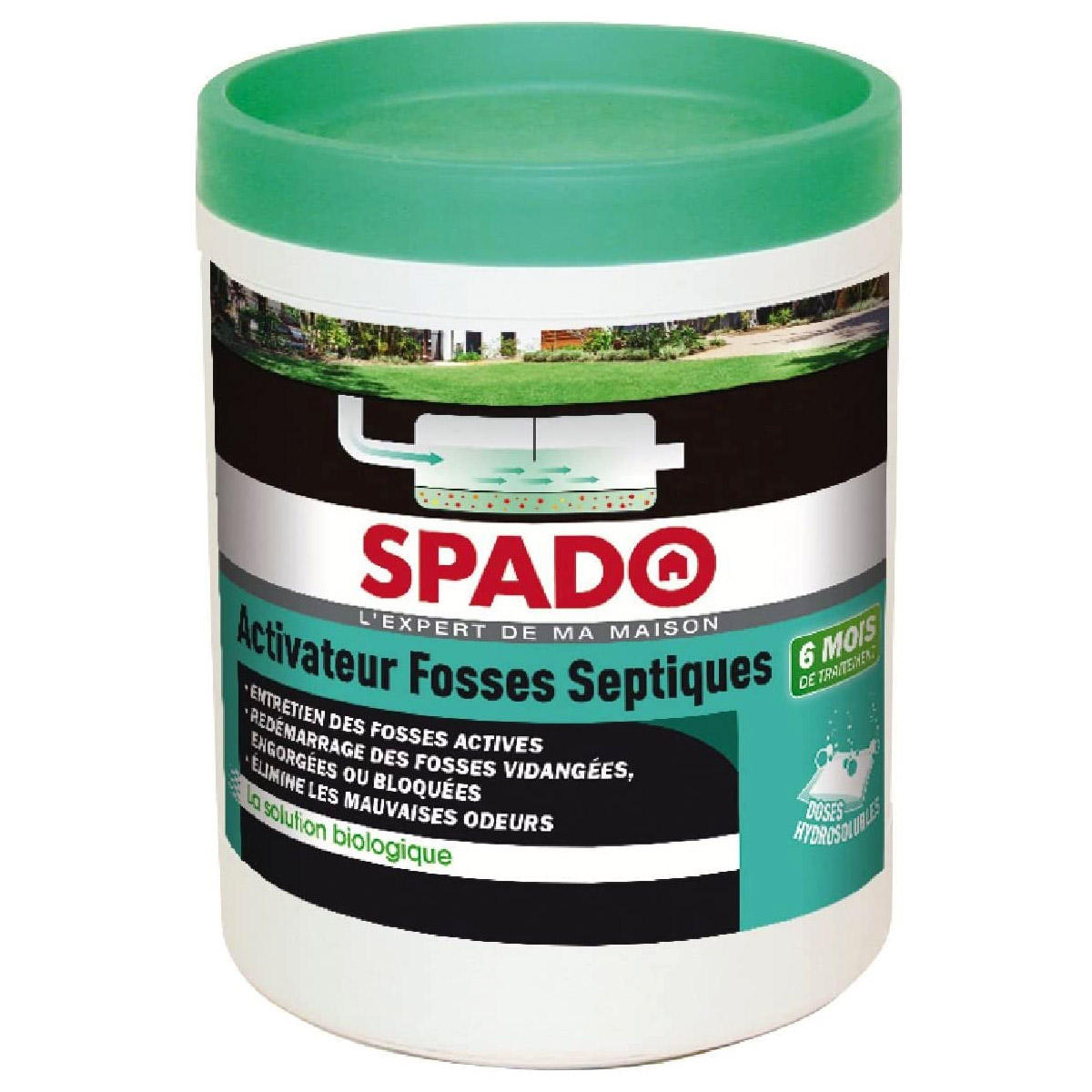 Activateur fosses septiques Spado - 24 doses