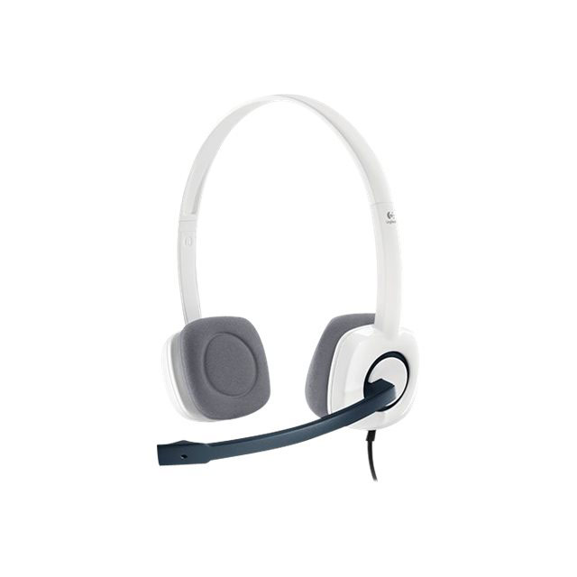 Logitech Stereo Headset H150 - Micro-casque - sur-oreille - filaire - noix de coco