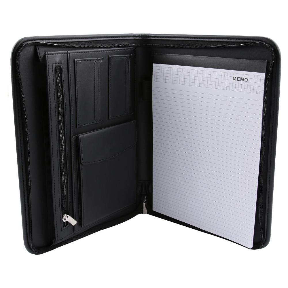 Conf�rencier porte-bloc Raja A4 Executive - Noir