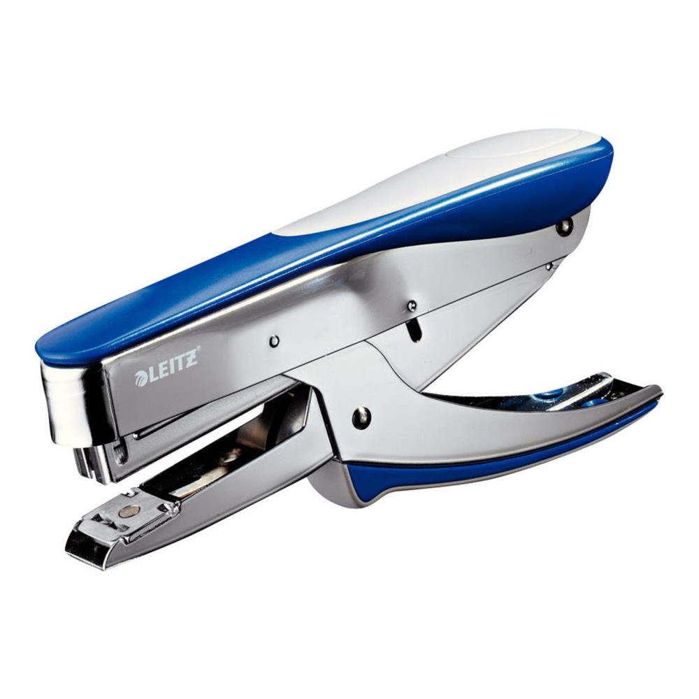 Pince agrafeuse Leitz 5548 - utilise les agrafes 24/6 et 26/6 - bleu - 30 feuilles