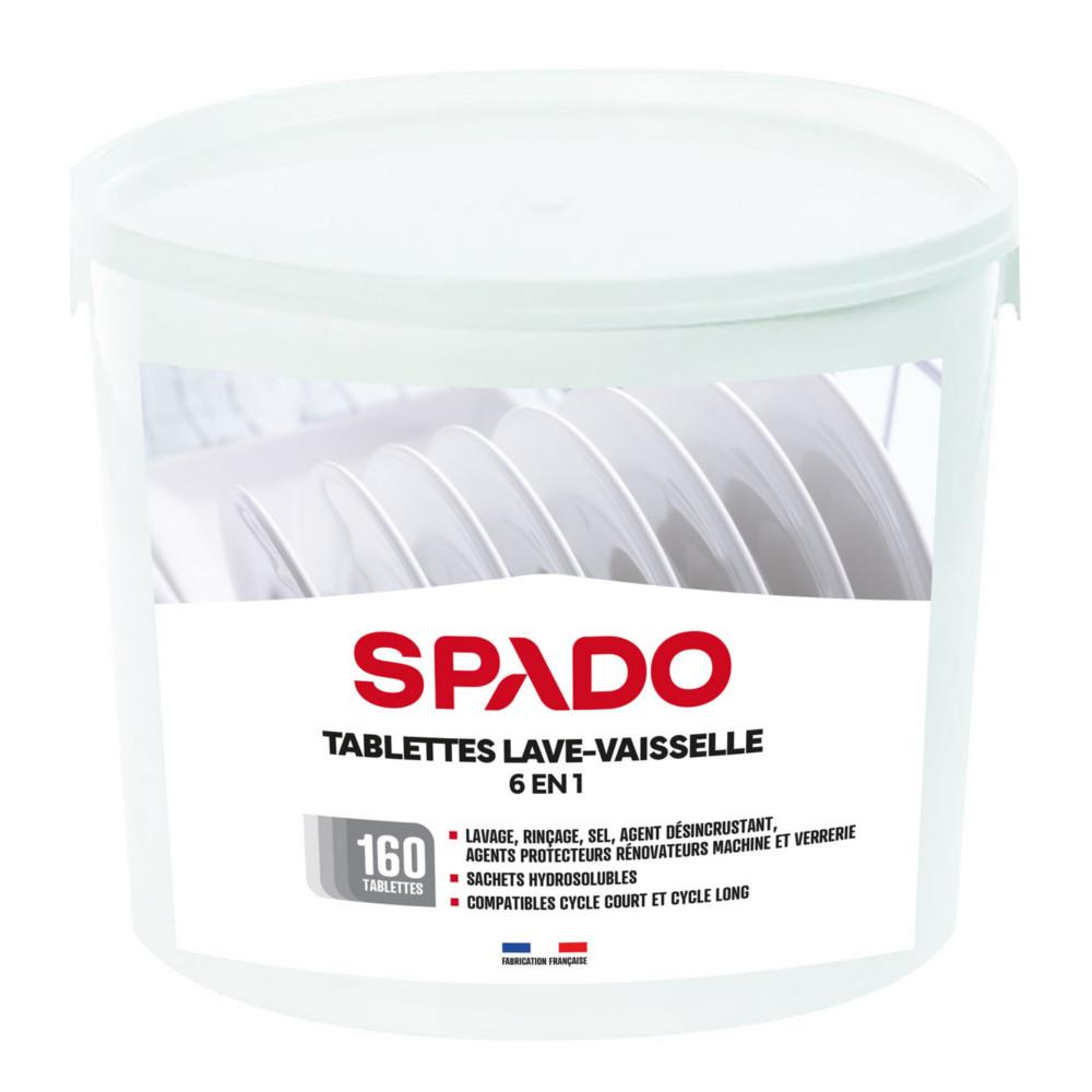 Tablettes Lave-vaisselle Spado 6 en 1 - Baril de 160 doses