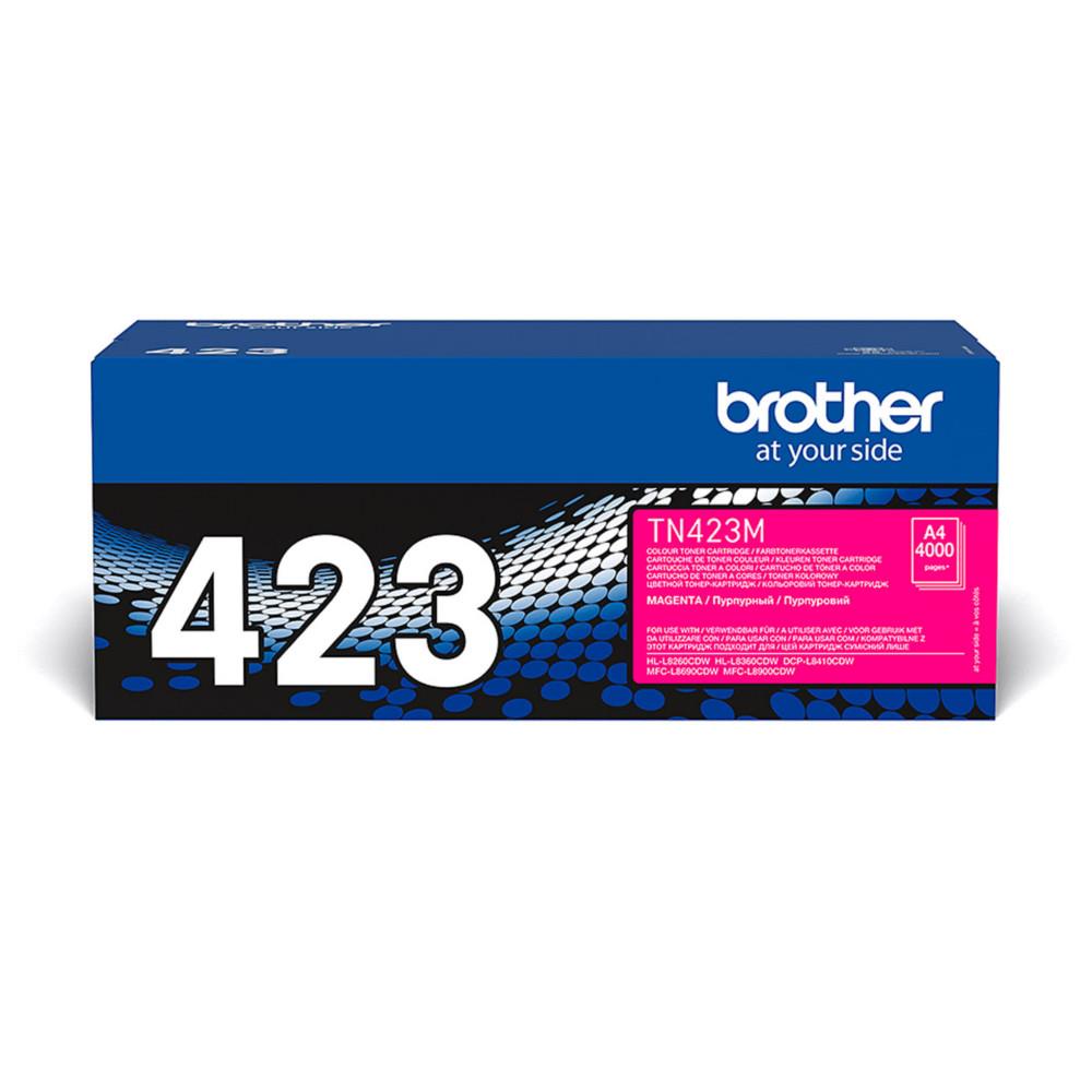 Cartouches de toner - Brother cartouche de toner tn-423m originale - magenta