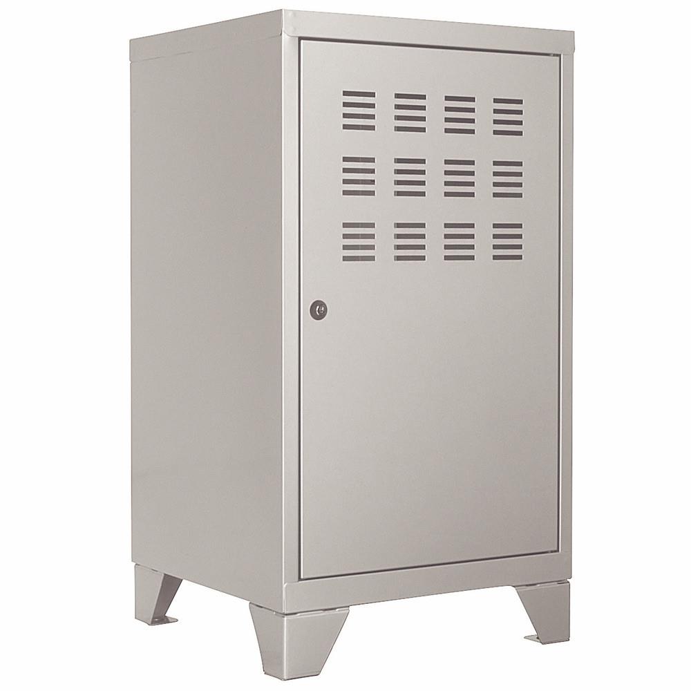 Casier Osmose - H 74 cm - corps aluminium - porte aluminium