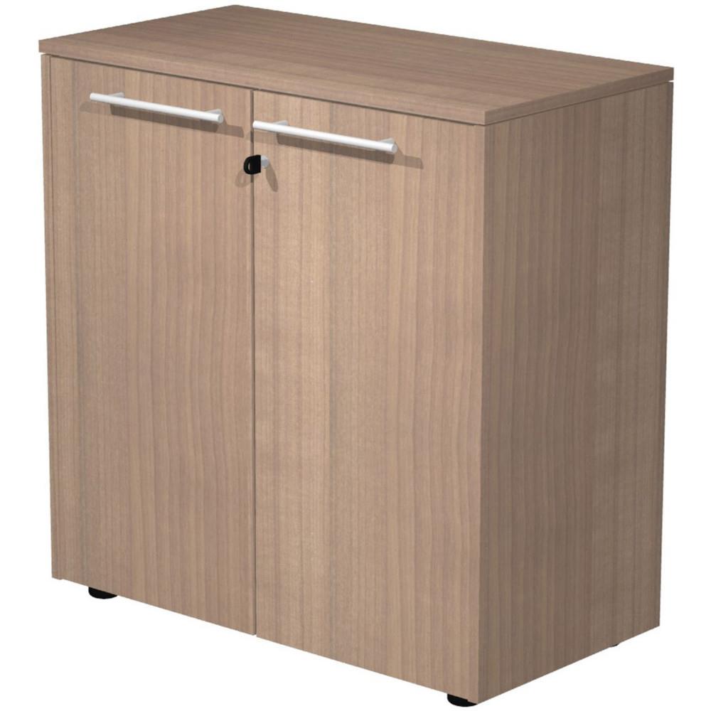 Meuble bas cho H81 cm 2 portes - Noyer
