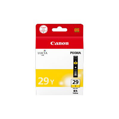 Cartouches pour imprimantes - Canon cartouche d'encre jaune pgi-29y