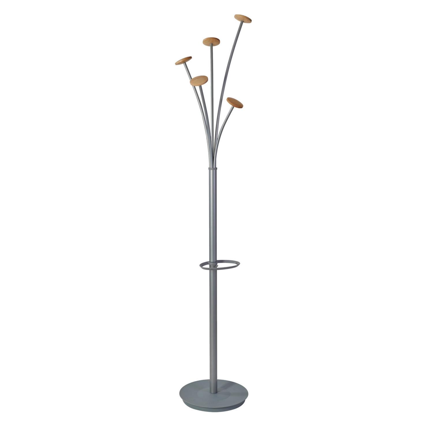 Portemanteau Festival Alba - 5 patres - bois/mtal