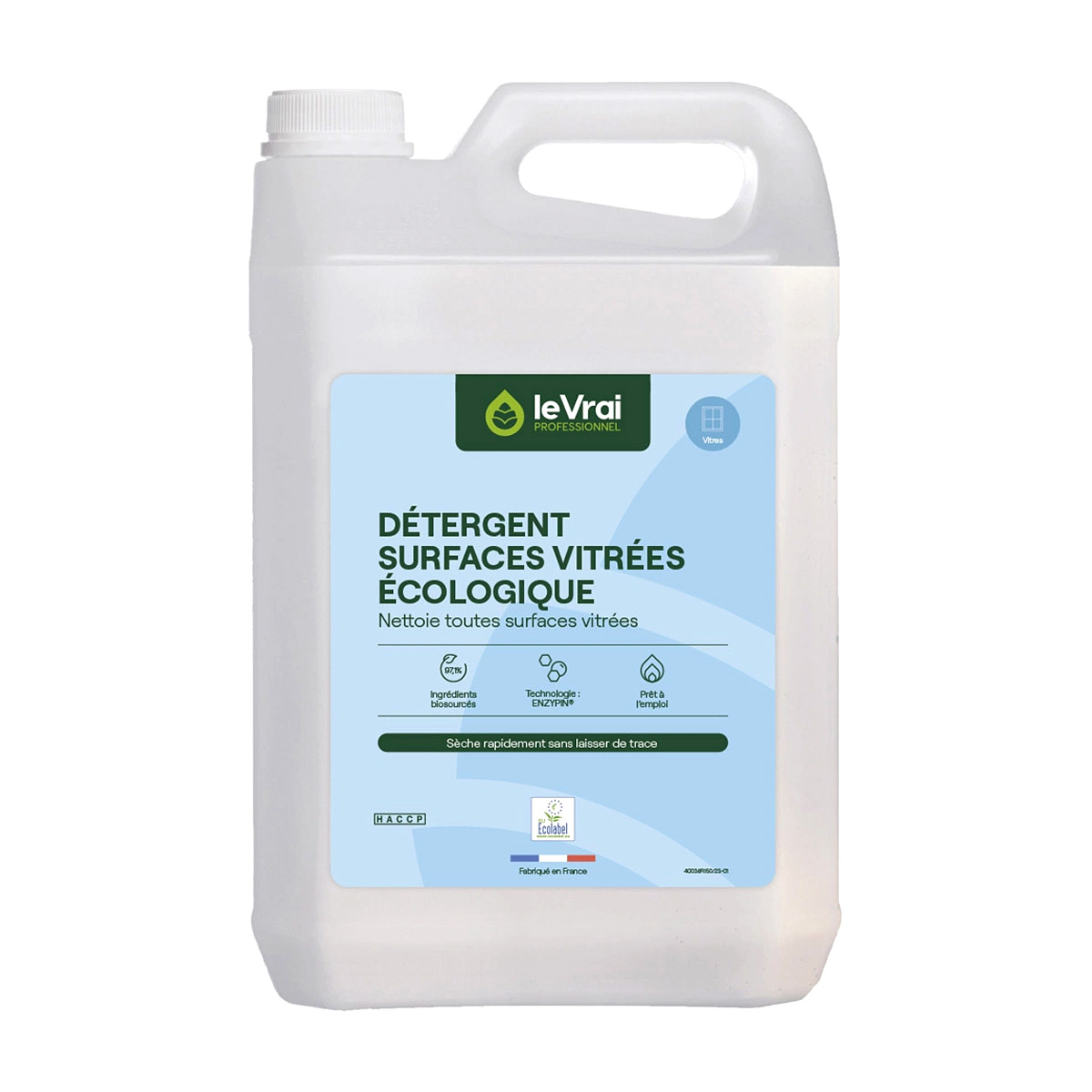 Nettoyant vitres Le Vrai- 5L