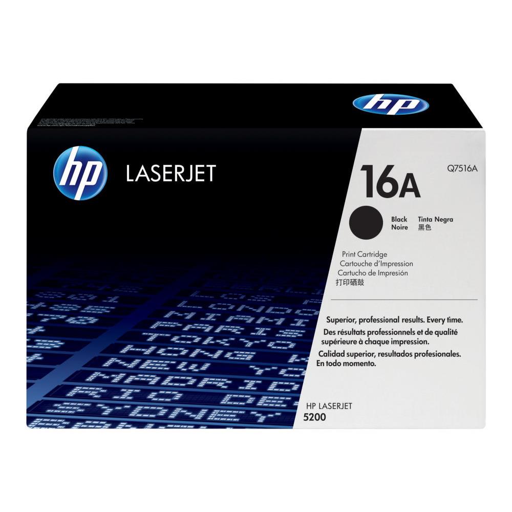 Cartouches de toner - Hp 16a toner laserjet noir authentique