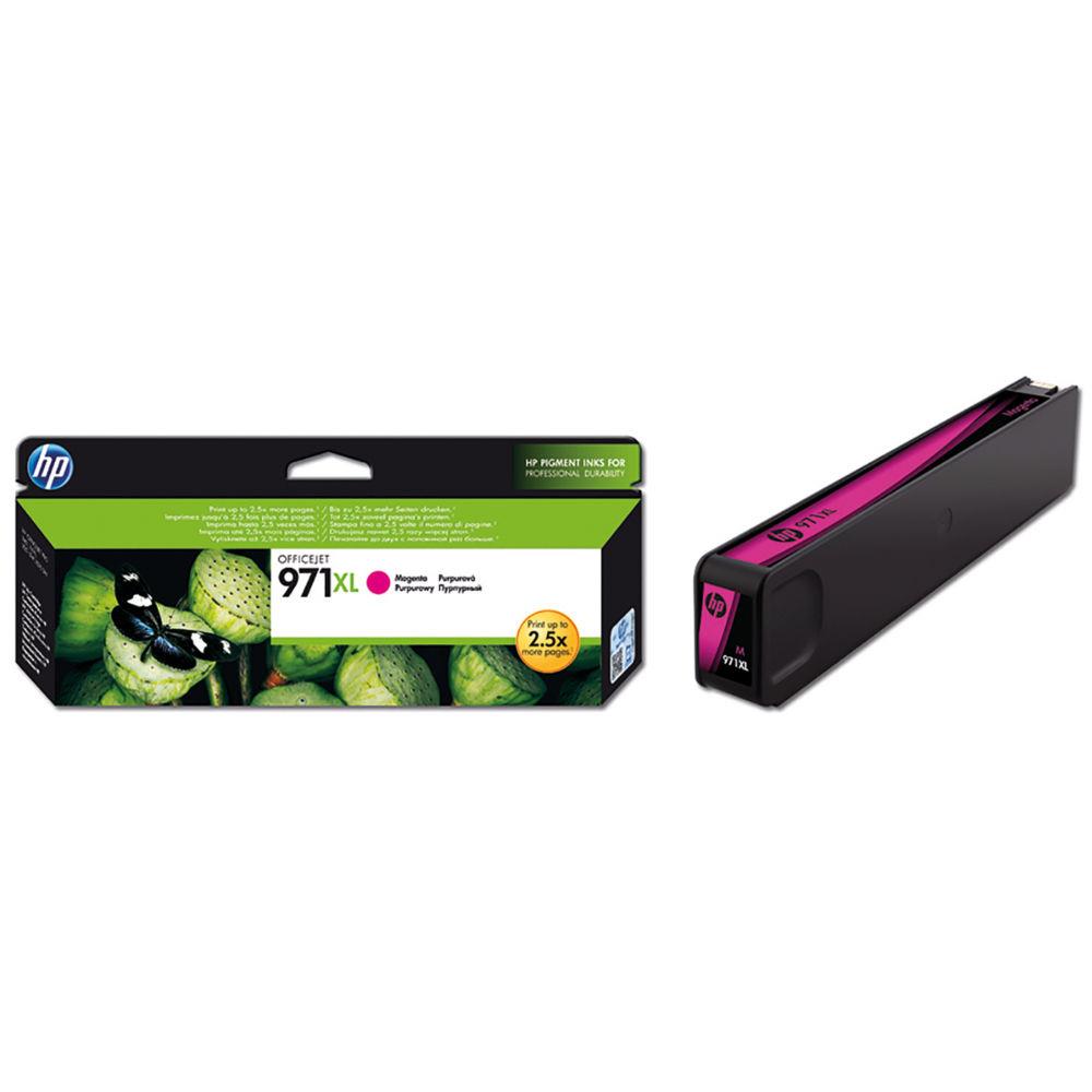 Cartouches pour imprimantes - Hp 971xl cartouche d'encre magenta grande capacit authentique