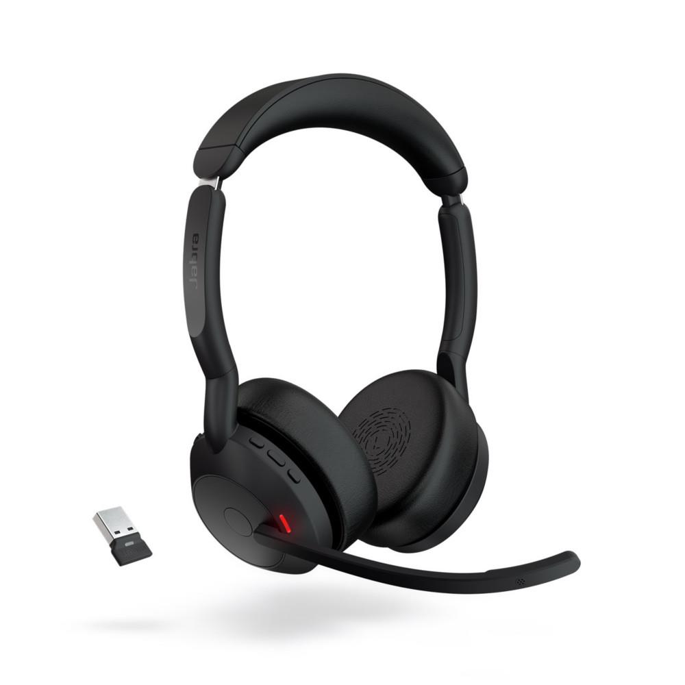 55 Evolve2 Jabra UC Jabra Duo Casque sans fil Bluetooth + Dongle USB-A