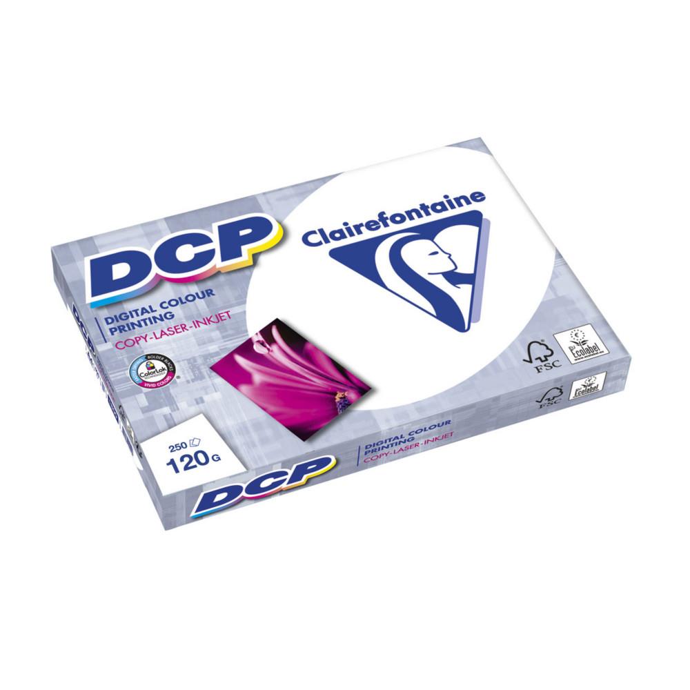 Papier A3 Clairefontaine blanc DCP - 120 g - Ramette de 250Feuilles
