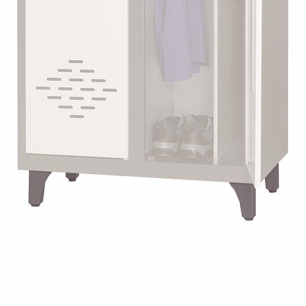 Socle - 4 pieds pour vestiaire monobloc - Zephyr