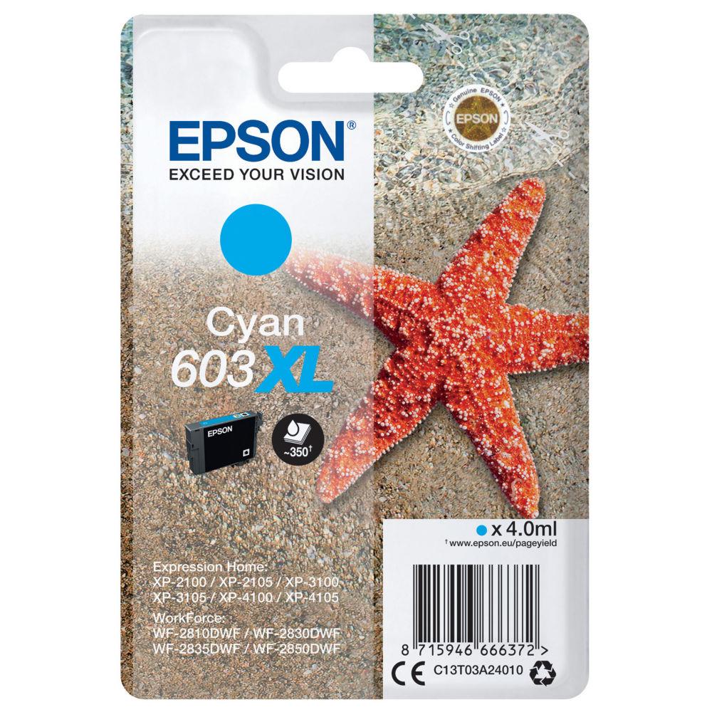Cartouches pour imprimantes - Epson singlepack cyan 603xl ink