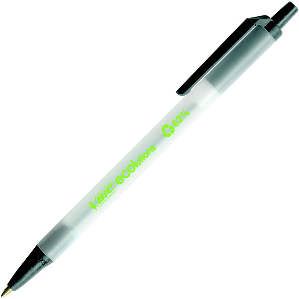 Stylo bille rtractable Ecolutions Clic Stic noir
