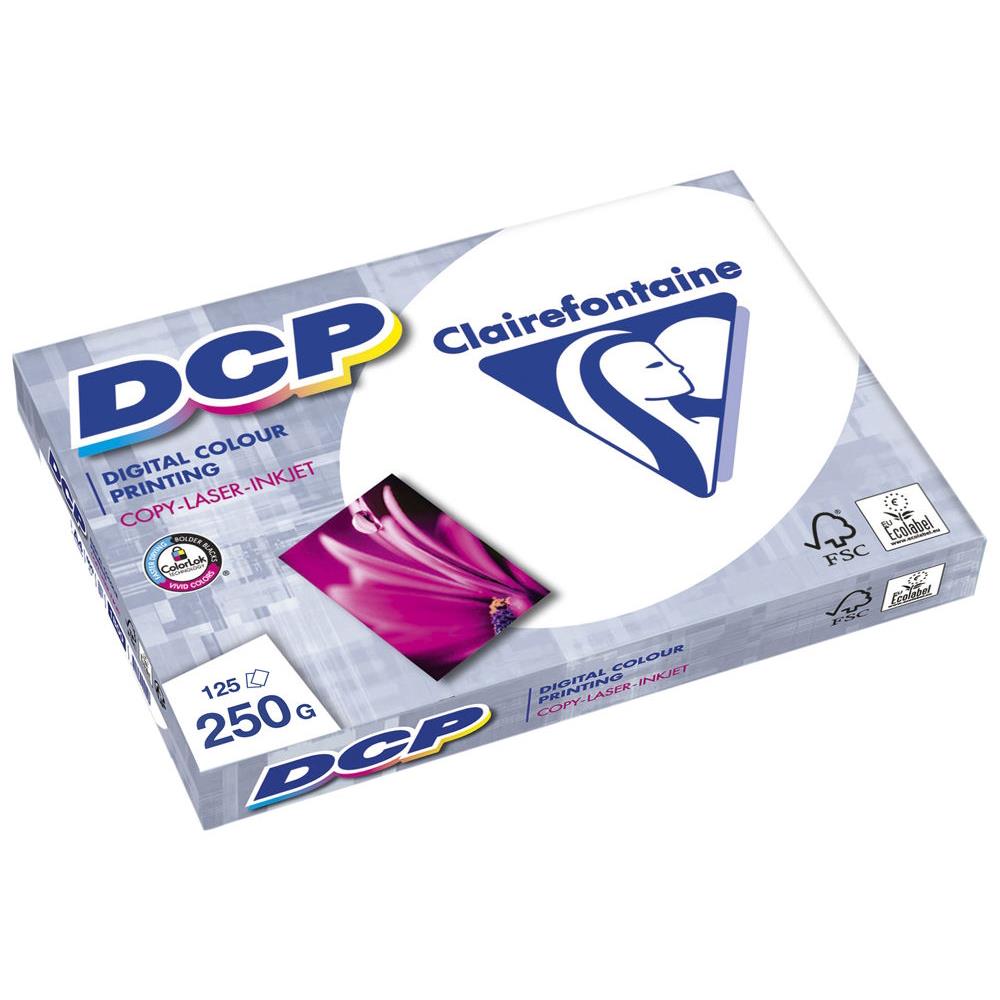 Papier DCP - 250 g - blanc - A4 - spcial laser - ramette de 125 feuilles