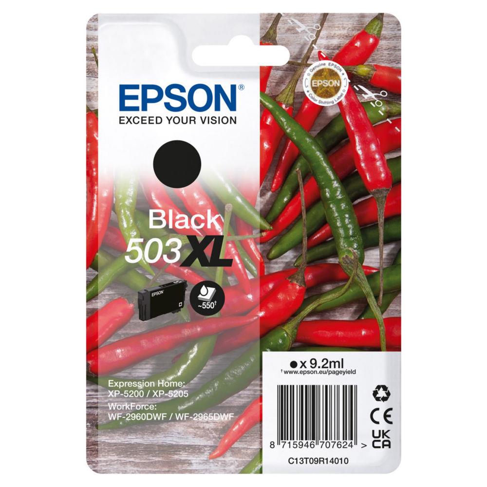 Cartouches pour imprimantes - Epson 503xl cartouche d'encre 1 pice(s) original rendement lev (xl) noir