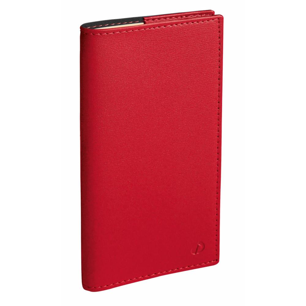 Agenda semainier  spirale Quo Vadis Italnote S Soho - 8,8 x 17 cm - rouge - dcembre  dcembre