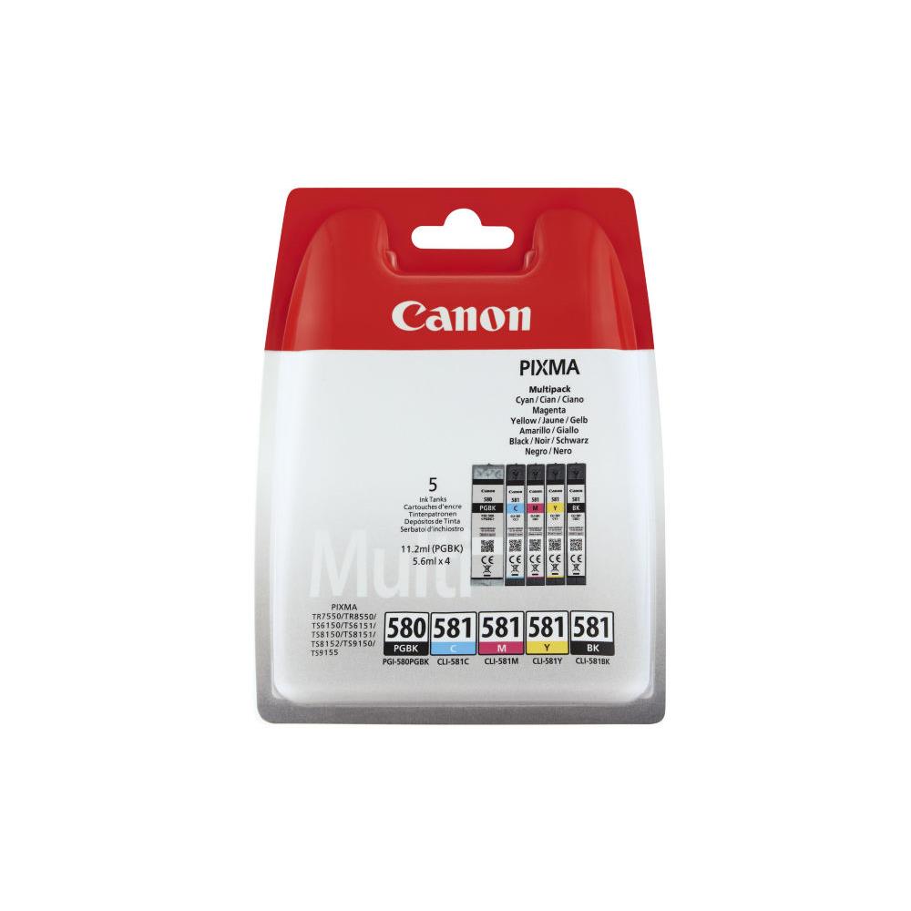 Cartouches pour imprimantes - Canon 2078c006 cartouche d'encre 1 pice(s) original noir, cyan, magenta, jaune