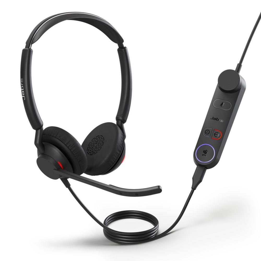 Casque filaire USB-A - Jabra Engage 50 II Link MS Stro - Noir