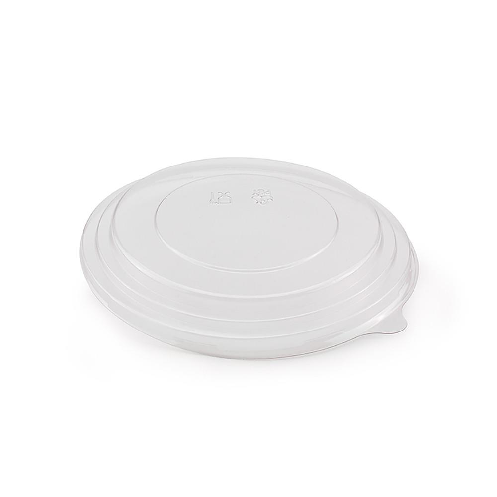 Couvercle pour saladier rond en carton 130 cl - Brun - Lot de 25