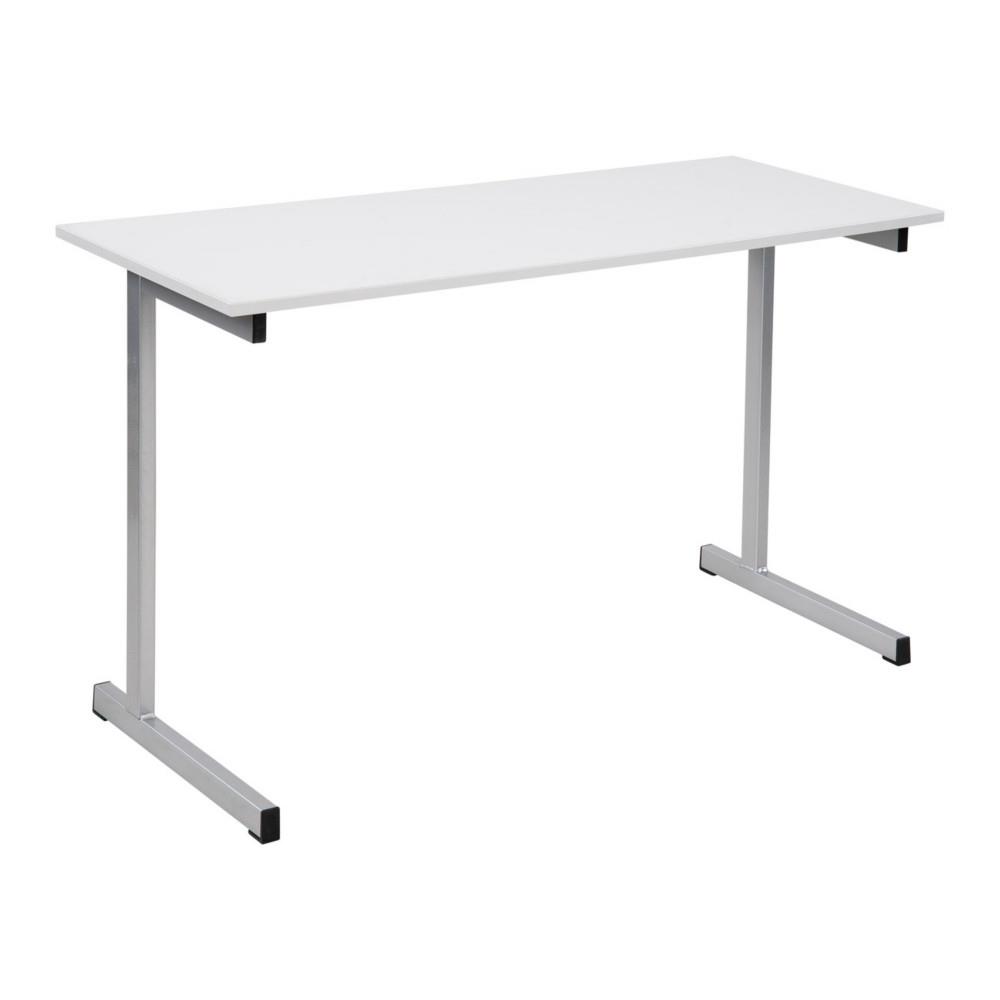 Table de formation classique 2 places - Gris