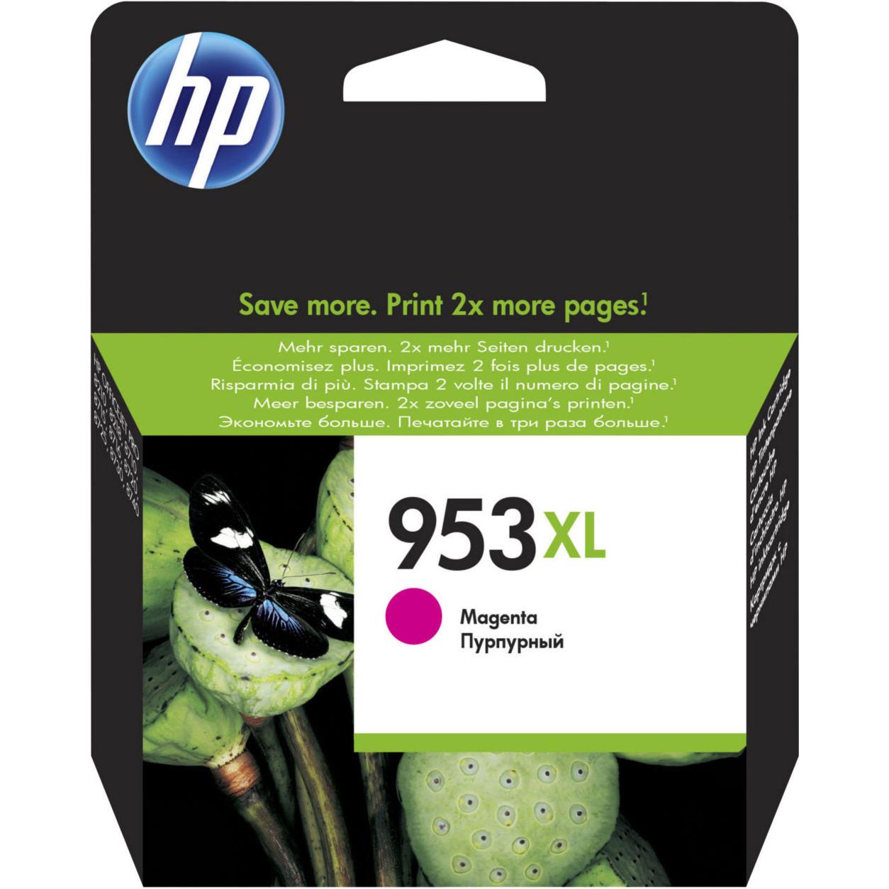 Cartouches pour imprimantes - Hp 953xl cartouche d'encre magenta grande capacit authentique