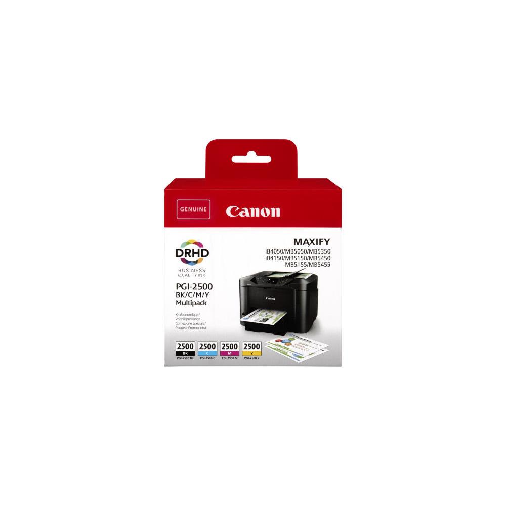 Cartouches pour imprimantes - Canon multipack de cartouches d'encre pgi-2500 bk/c/m/y
