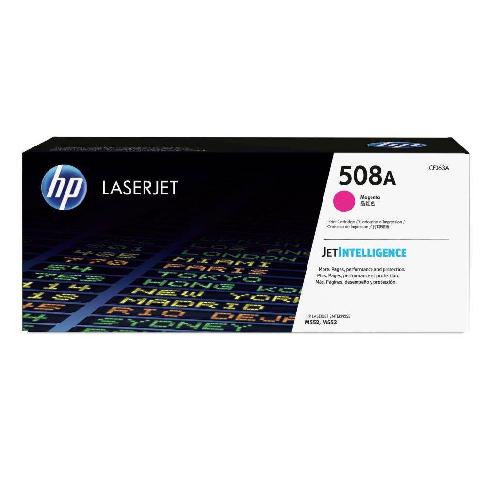 Cartouches de toner - Hp 508a toner laserjet magenta authentique