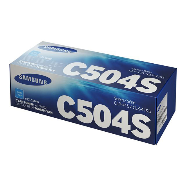 Cartouches de toner - Samsung toner cyan clt-c504s