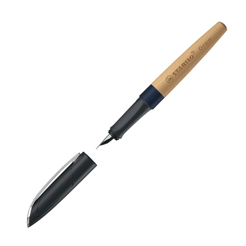 Stylo plume Stabilo Grow - Bleu myrtille/htre