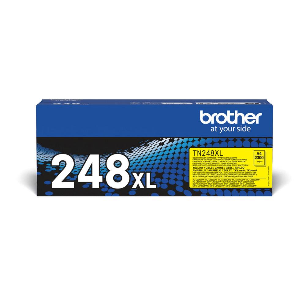 Cartouches de toner - Brother tn-248xly cartouche de toner 1 pice(s) original jaune
