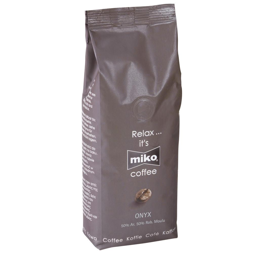 Paquet de 1 kg caf moulu Miko Onyx 50% araBica 50% robusta